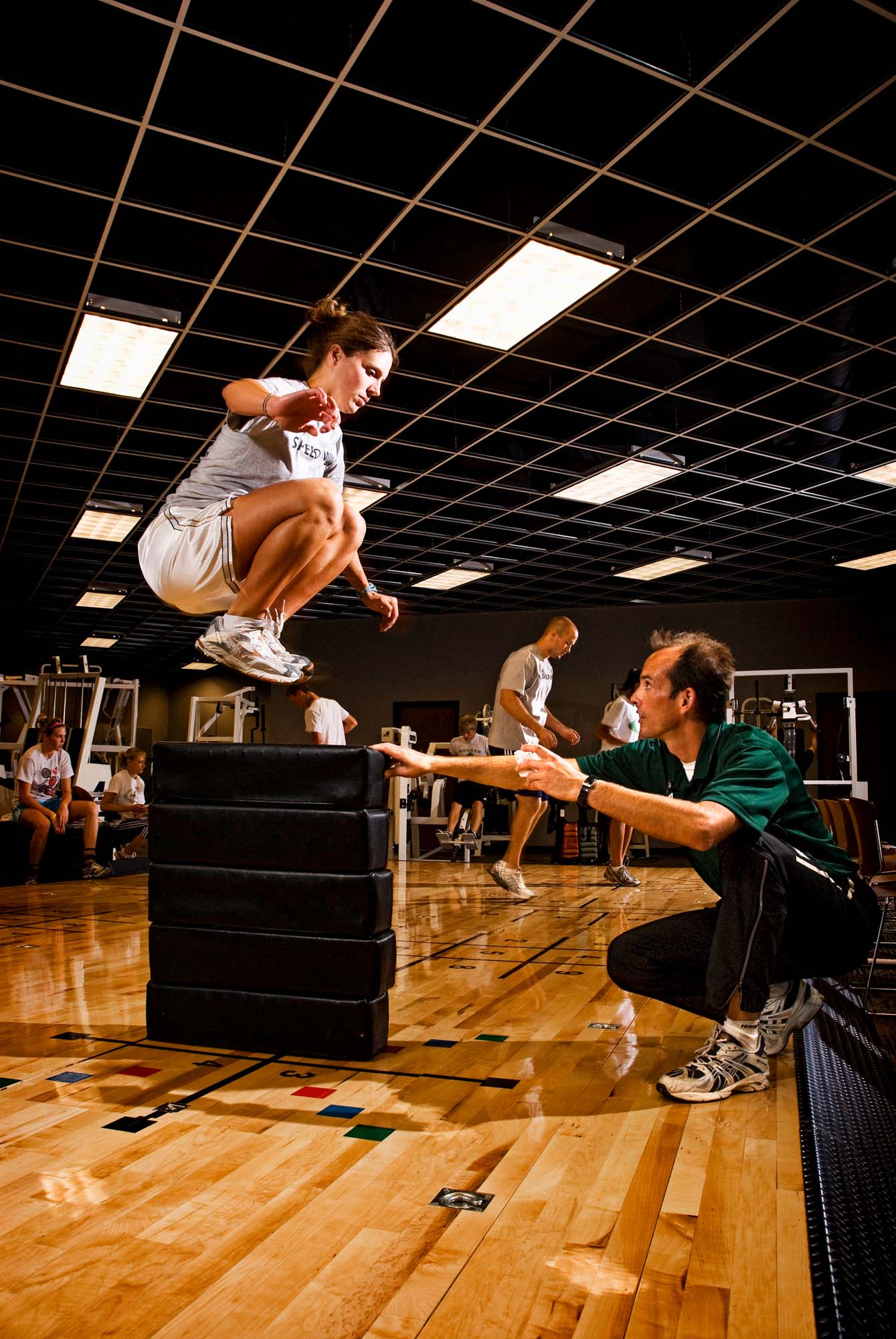 Jump Training Aaron C. Packard Photography Healthcare