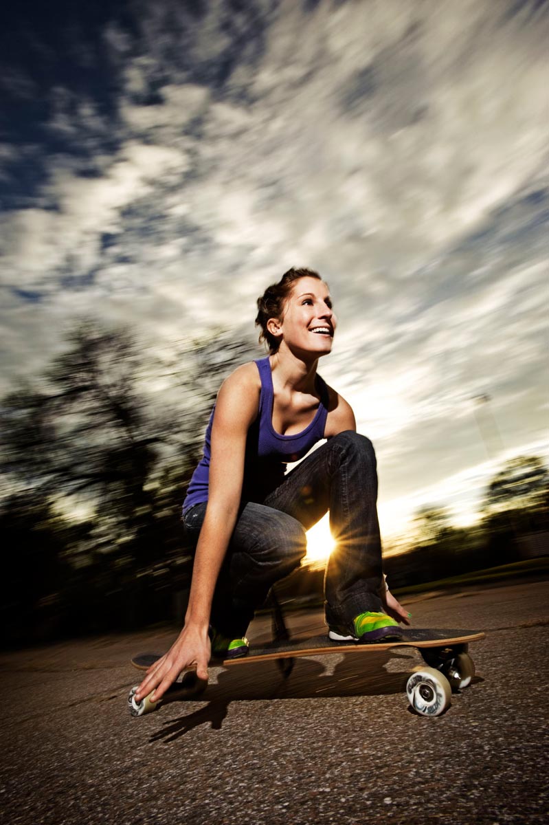 Longboard Sunset Aaron C. Packard Photography Lifestyle