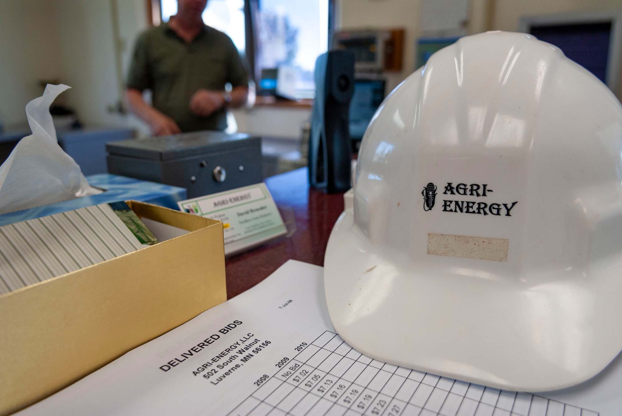 Hardhat Desk Aaron C. Packard Photography Agriculture