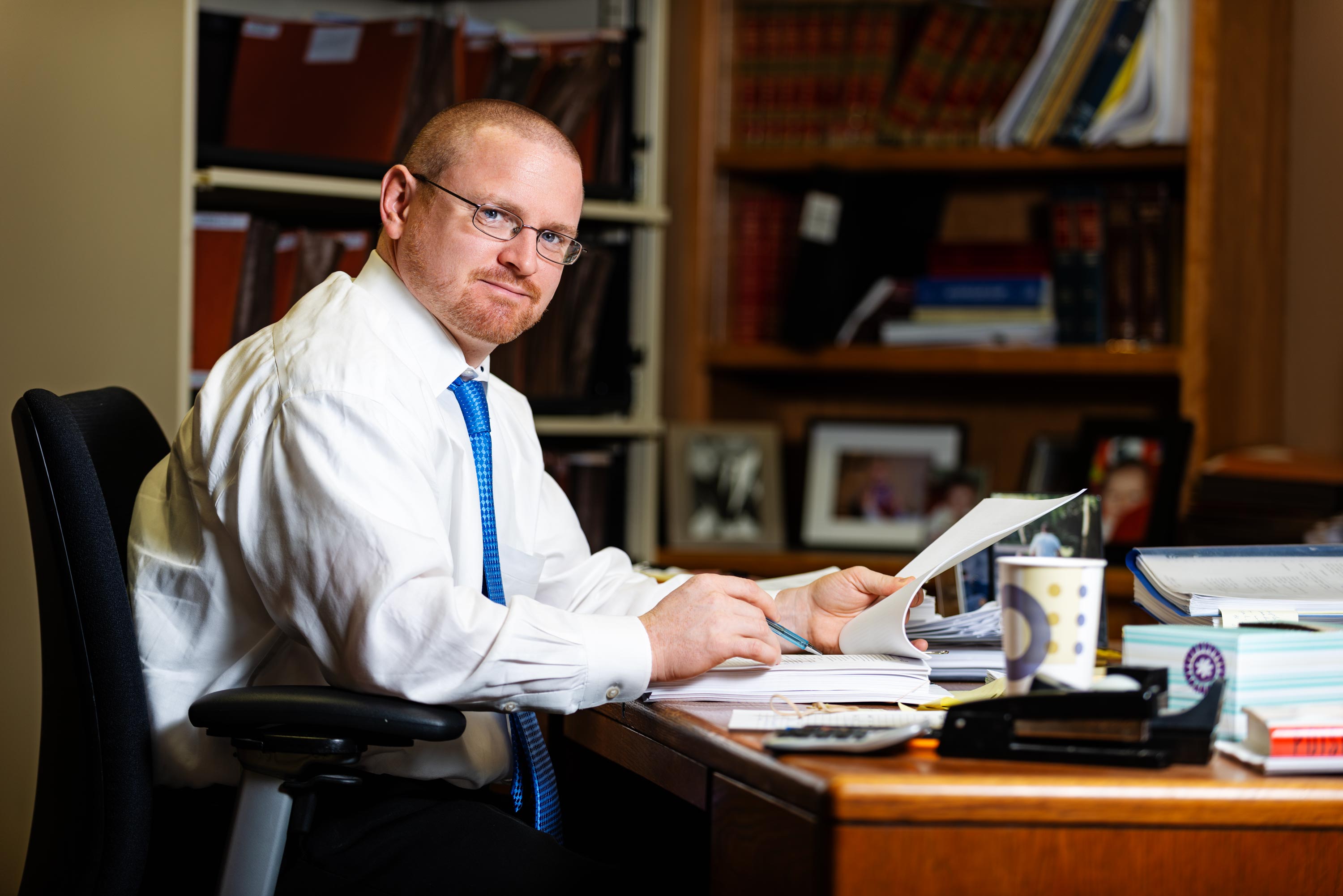 Law Office Paperwork Aaron C. Packard Photography Corporate