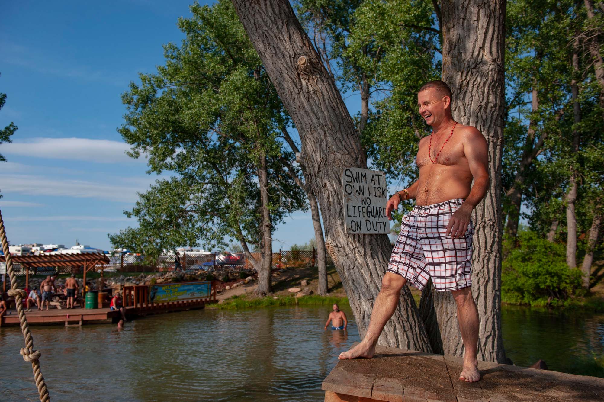 Swim at Own Risk Aaron C. Packard Photography Lifestyle