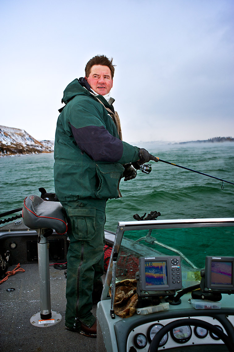 Winter Fisherman Aaron C. Packard Photography Lifestyle