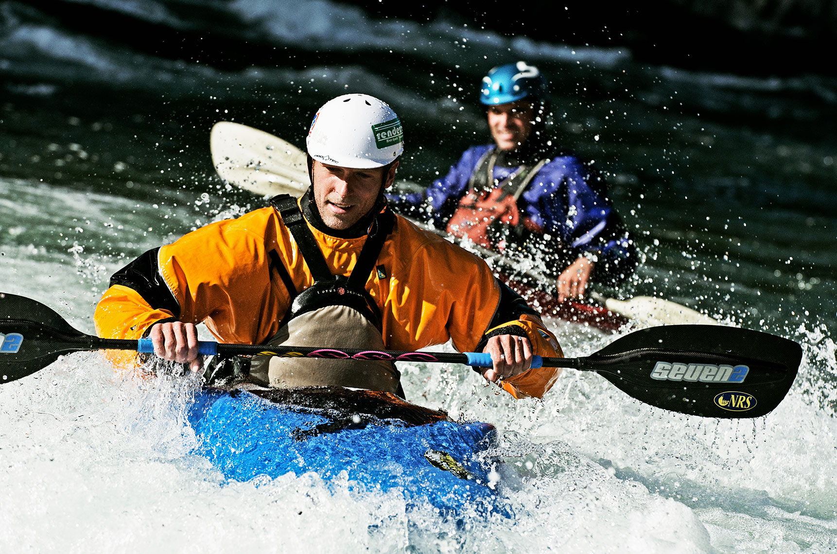 Two Kayaking Guys Aaron C. Packard Photography Lifestyle